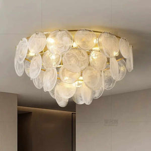 Modern Luxury Crystal LED Chandelier – Postmodern Ceiling Light for Bedroom & Living Room