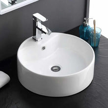 Cargar imagen en el visor de la galería, Custom Size Washbasin Cabinet Basin Bathroom Vanity Sink CUPC Certified Rectangular Countertop White Porcelain Wash Basin for Home Hotel Apartment Villa
