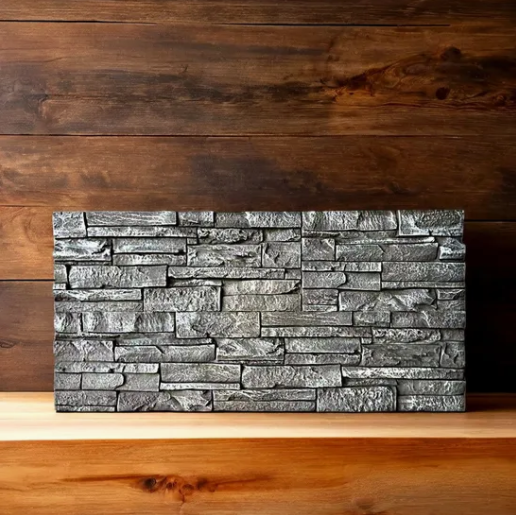 Exterior & Interior PU Wall Cladding Panels – 120x60cm Waterproof Foam PU Decorative Artificial Stone Slabs for Modern, Contemporary, Industrial & European Design