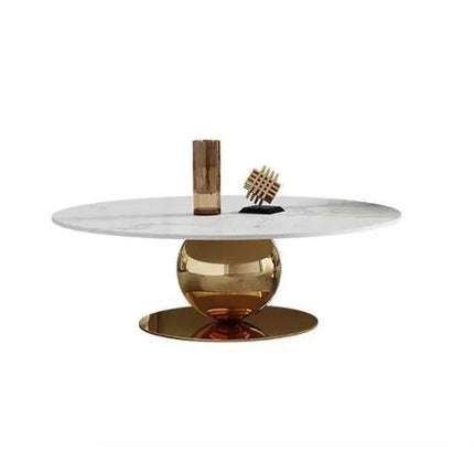 Wohnzimmermöbel-Sets, moderne Luxus-Couchtische aus Metall, großer Couchtisch aus Edelstahl