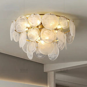 Modern Luxury Crystal LED Chandelier – Postmodern Ceiling Light for Bedroom & Living Room