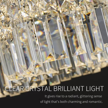 Modern Simple Light Luxury Living Room Chandelier French Creative Designer Bedroom Dining Room Crystal Light