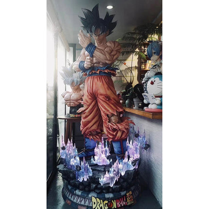 Life-Size Dragon Ball Resin Statue – Goku & Vegeta Anime Sculpture (WuKong Inspired Collectible)