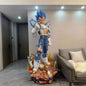 Dragon Ball Vegeta Statue – Large Resin Anime Character Sculpture Fiberglass Figure for Collection & Decor