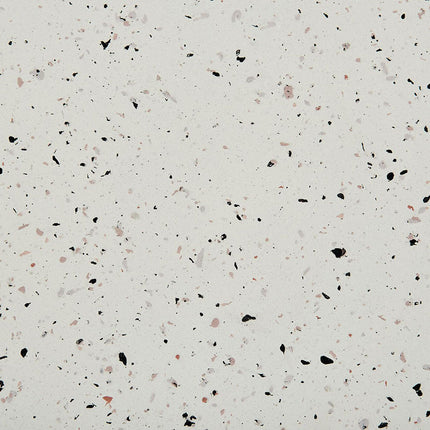 Table basse crème créative style wabi-sabi – Petite table de chevet ronde imitation terrazzo pour la décoration de la maison et du jardin