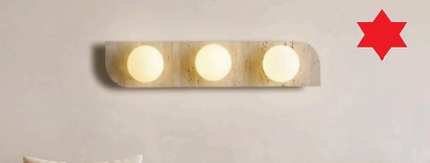 Japanese Wabi-Sabi LED Pendant Lamp – Yellow Stone Nordic Hanging Light for Corridor, Bedroom, Balcony & Villa Living Room