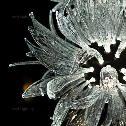 French-Style Crystal Chandelier – Artistic Luxury Lighting for Villas, Hotels & Fine Dining Restaurants