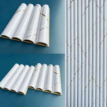 Modern Marble Grain WPC Wall Panels – Indoor Decorative Building Material