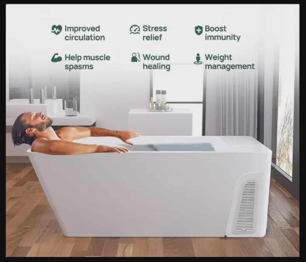 Athlete Fitness Recovery Water Chiller – 1HP Cooling System for Ice Bath & Cold Plunge Therapy