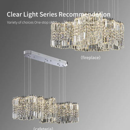 Modern Simple Light Luxury Living Room Chandelier French Creative Designer Bedroom Dining Room Crystal Light