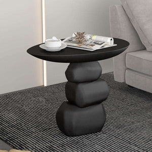 Advanced Stone Sculpture Coffee Table – Artistic Tea Table for Office Furniture, Home Décor