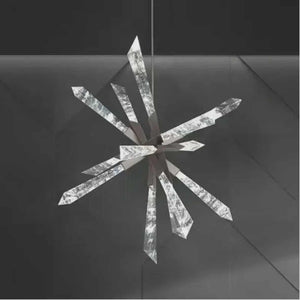 Natural Crystal Lights Modern Luxury Home Crystal Globe Chandelier for Living Dining Room