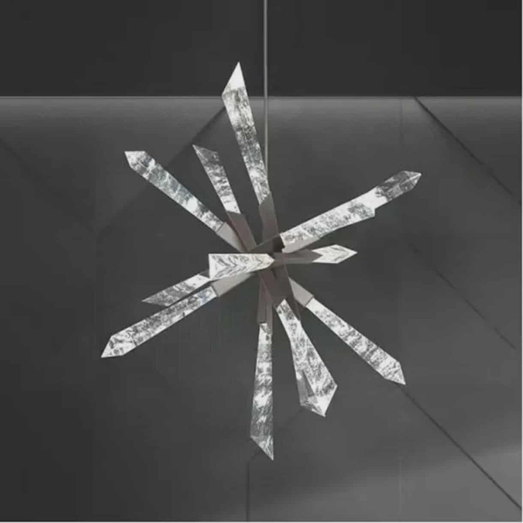 Natural Crystal Lights Modern Luxury Home Crystal Globe Chandelier for Living Dining Room