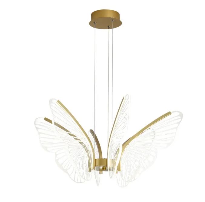 Butterfly Kitchen Chandelier for Bedroom Dining Room Lighting Chandeliers Dining Table Light Led Chandelier With Butterflies
