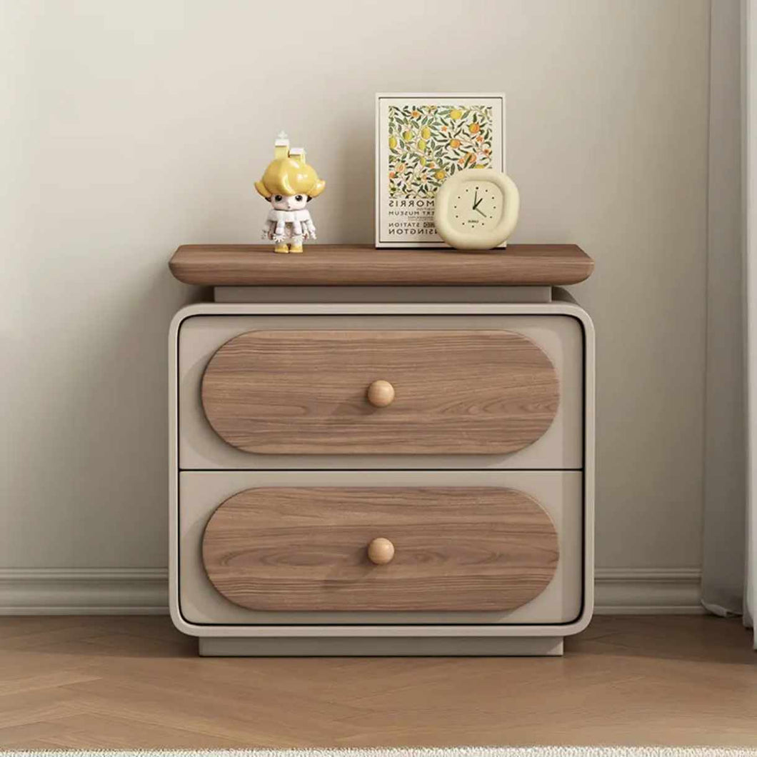 Minimalist Wood Bedside Table Storage Cabinet Nightstand Home Furniture Bedroom Night Table