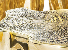 Cargar imagen en el visor de la galería, Tree Trunk Gold Coffee Table Glossy Stainless Steel Modern Style Luxury Living Room Furniture Golden Coffee Table
