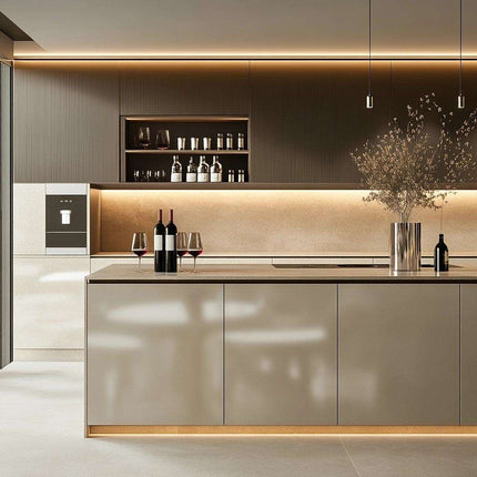 Modern Modular Waterproof Design Kitchen Furniture Multi-functional Kitchen Cabinets Custom High-quality Home Kitchen Islands