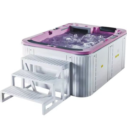 Acrylic Outdoor Swimming Pool Freestanding Whirlpool Bath Tub Massage Bathtubs