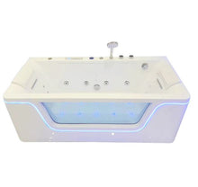 Load image into Gallery viewer, Acrylic Massage Jacuzzi Bathtub Freestanding Hydro massage with Waterfall
