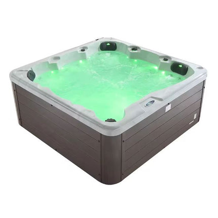 Whirlpool, Massagebadewanne, freistehendes Outdoor-Spa 