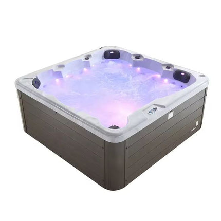 Whirlpool, Massagebadewanne, freistehendes Outdoor-Spa 