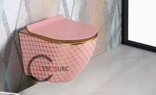 Cargar imagen en el visor de la galería, Custom Portable Luxury Concealed Tank Dual-Flush Wall Mounted Toilet Bidet European Bowl
