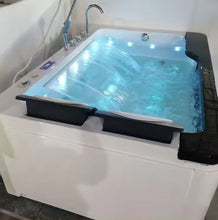 Load image into Gallery viewer, 2-Person Jacuzzis Two-Person Whirlpool Acrylic Massage Bathtub with Three Skirts Hotel Luxury Bath Hydromassage
