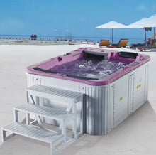 Cargar imagen en el visor de la galería, Acrylic Outdoor Swimming Pool Freestanding Whirlpool Bath Tub Massage Bathtubs
