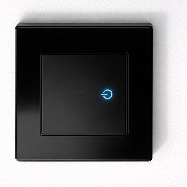 Acrylic Wall Light Switch Universal Switch 1gang,2gang,3gang,4gang 2Way with Box UK Standard with Utility Box