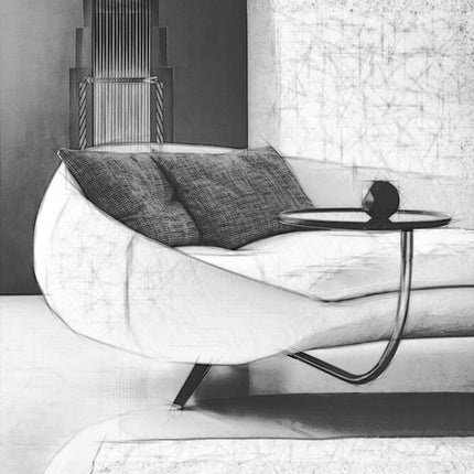 Nordic Light Luxury Small Family Living Room for Two and Three Beauty Salon Studio Clothing Shop Special-shaped Fabric Sofa