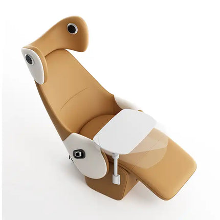 Pu Leather Sofa Chair Adjustable Footrest Luxury Office Recliner Chair