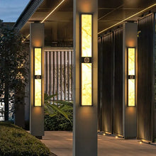 Lade das Bild in den Galerie-Viewer, Modern Long Wall Gate Lights Led Exterior Wall Light

