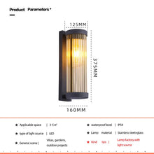 Load image into Gallery viewer, Modern  Style Outdoor LED Light Waterproof IP65
