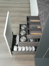 Load image into Gallery viewer, Kitchen Cabinet 3 layers Soft Close Simple Sliding Basket Storage pull out basket
