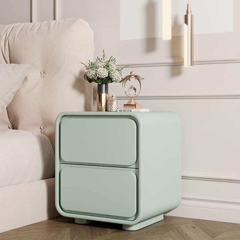 Modern Simple Bedside Table – High-Quality Bedroom Furniture with Corner Storage