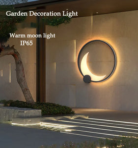 Modern  Moon Style Outdoor Led Lights