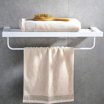 Hotel Luxury Stainless Steel Toilet Room Set White Bath Accessories Bathroom Products