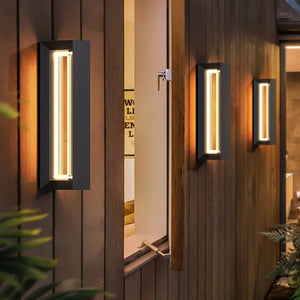 Outdoor Wall LED Light Waterproof Solar Garden Lights