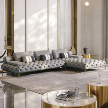 Lade das Bild in den Galerie-Viewer, Luxury high-end Synthetic Leather Sofa Set for Living Room
