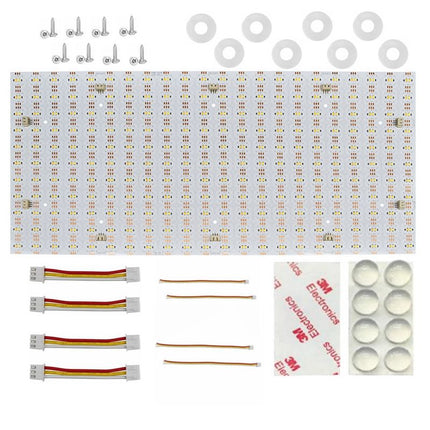 Flexible LED Light Sheets Single Color Ultra Bright DC24V Panel Light Sheet for Marble Countertops