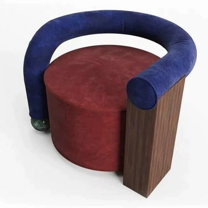 Modern Furniture Set Retro Luxury Multi Color Design Accent Lounge Chair Armrest for Living Room Leisure Apartment