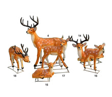 Lade das Bild in den Galerie-Viewer, Deer Statues Life-Size Outdoor Garden Fiberglass Animal Sculpture
