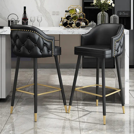 Chaise de bar moderne, tabouret de comptoir, chaise haute, chaise de bar industrielle personnalisée 