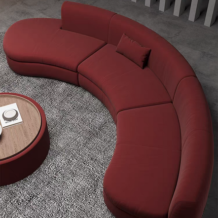 Fabric Luxury Sofa Set Comfortable Extendable Combination Sectional L-Shaped Modern Stainless Steel Legs for Villa Living Room