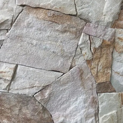 Natural Sandstone Exterior Stone Wall Cladding For Feature Walls And Retaining Wall