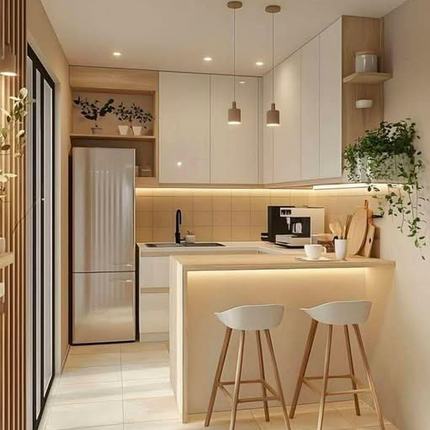 Customized Eco-Friendly Artificial Marble Faucet Waterproof High Glossy Modular Modern Design Kitchen Cabinets