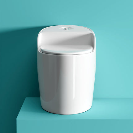 New Design Modern Bathroom Dual Flush Floor Mounted One Piece Ceramic Wc Toilet Commode