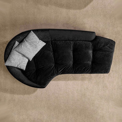 Nordic Light Luxury Small Family Living Room for Two and Three Beauty Salon Studio Clothing Shop Special-shaped Fabric Sofa