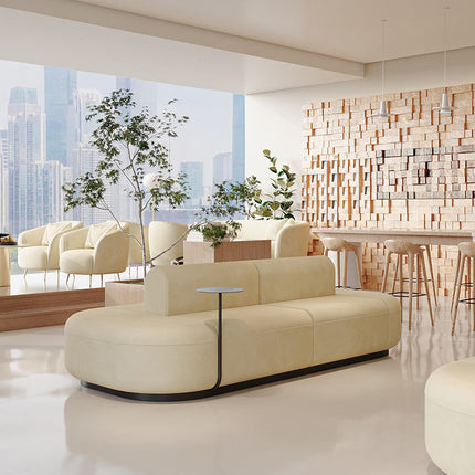 Vintage Curved Sofa Set for Home & Commercial Areas for Apartment Villa & Living Room