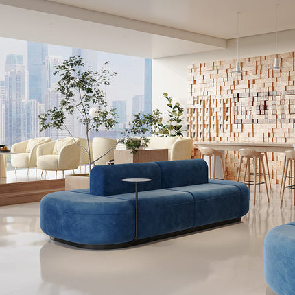 Vintage Curved Sofa Set for Home & Commercial Areas for Apartment Villa & Living Room